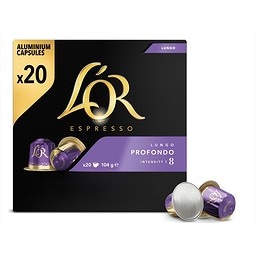 LOR | Κάψουλες Καφέ Espresso Lungo Profondo 20x5.2g