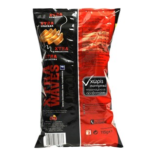 LAYS | ΤΣΙΠΣ ΜΕ ΑΛΑΤΙ XTRA WAVES 115 GR