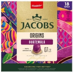 JACOBS | Κάψουλες Καφέ Espresso Origins Guatemala 18x5.2g