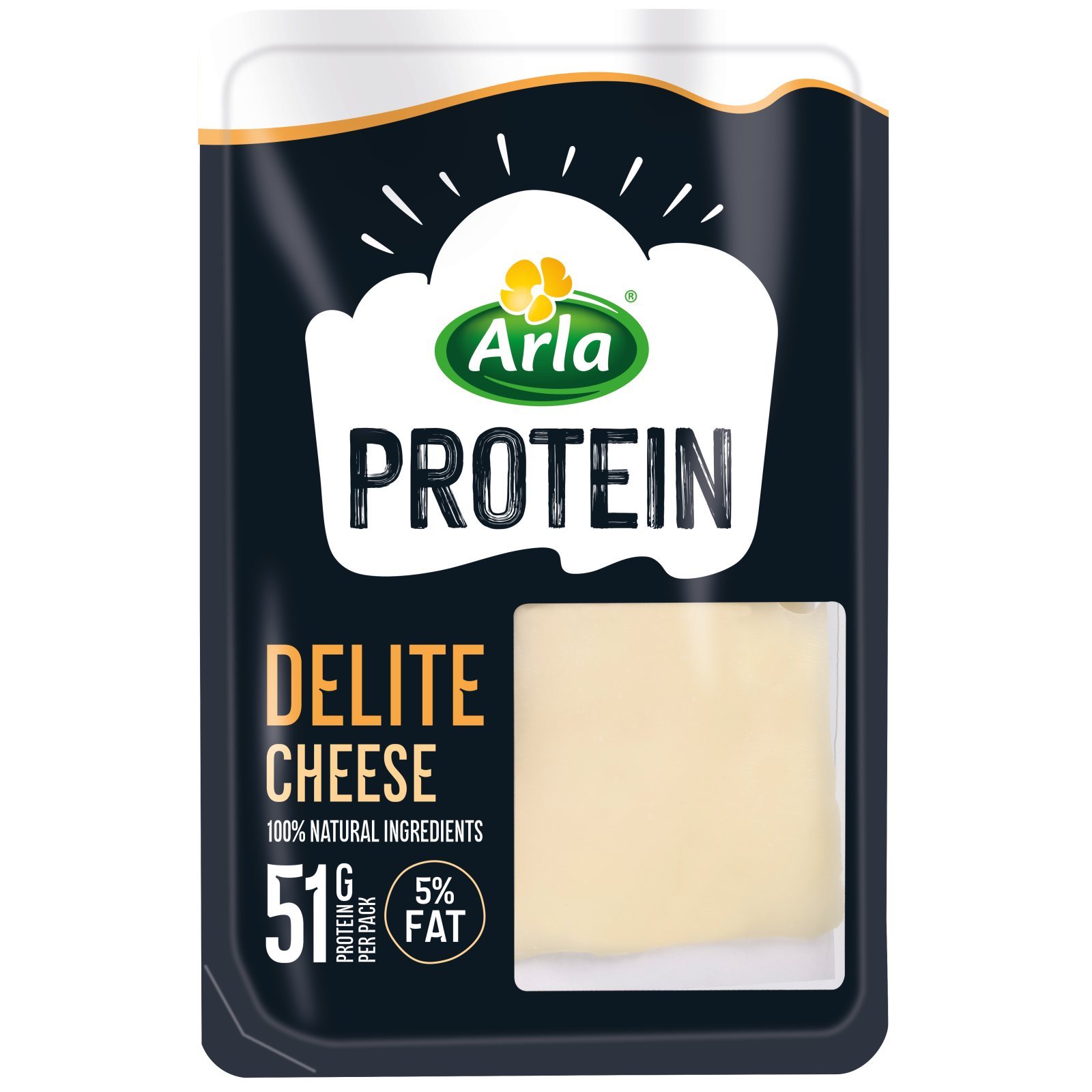 ARLA Τυρί Protein Delite 5% Φέτες 150g
