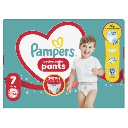 PAMPERS | Πάνες Βρακάκι Pants Νο7 74 Τεμάχια