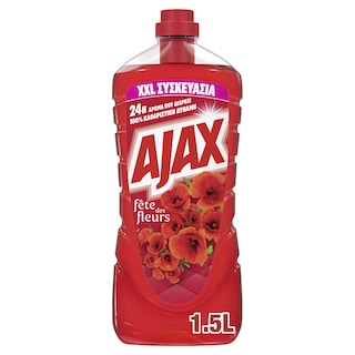 AJAX | Καθαριστικό Πατώματος Γιορτή Λουλουδιών Αγριολούλουδα 1.5lt