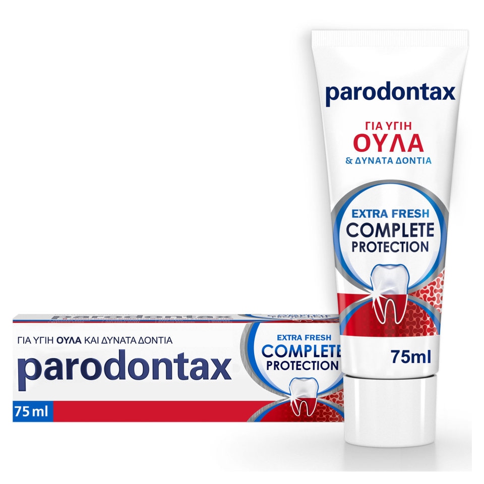 PARODONTAX Οδοντόκρεμα Extra Fresh Complete Protection 75ml