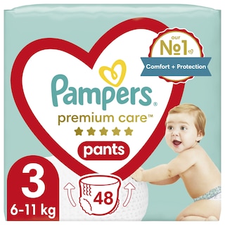 PAMPERS | Diapers Pants Premium Pants No3 48 Pieces