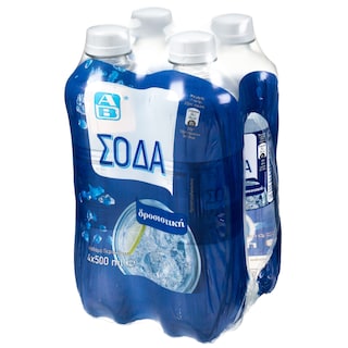 ΑΒ | Σόδα Φιάλη 4x500ml