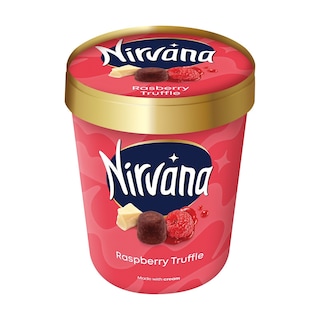 NIRVANA | Παγωτό Raspberry Truffle 313g