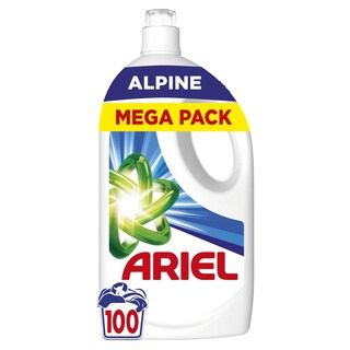 ARIEL | Υγρό Πλυντηρίου Ρούχων Alpine 100 Μεζούρες
