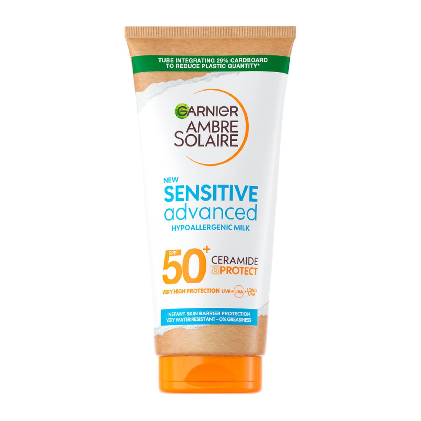 AMBRE SOLAIRE Αντηλιακό Γαλάκτωμα Sensitive Advanced SPF50+ 175ml