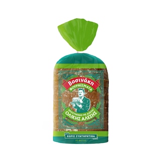 ΒΟΣΙΝΑΚΗΣ | Ψωμί Φουρνίσματα Ολικής Άλεσης Φέτες 500g