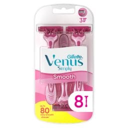 GILLETTE | Ξυραφάκια Simply Venus 3 Λεπίδες 8 Τεμάχια