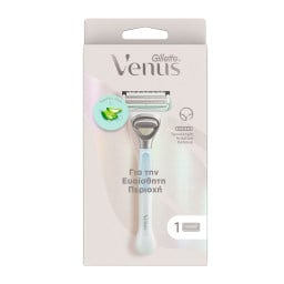GILLETTE | Ξυριστική Μηχανή Venus Ευαίσθητη Περιοχή + Ανταλλακτικό 1 Τεμάχιο