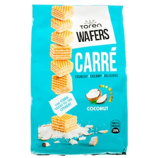 TOREN CARRE | Γκοφρέτα Καρύδα 125g