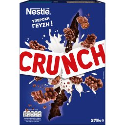 CRUNCH | Δημητριακά Τραγανά Ολικής Άλεσης Σοκολάτα 375gr