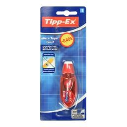TIPPEX | Διορθωτική Ταινία Micro Tape Twist 1 Τεμάχιο (-0.40E)