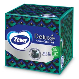ZEWA | Χαρτομάντηλα Επιτραπέζια Deluxe Aroma 3 Φύλλα 112g