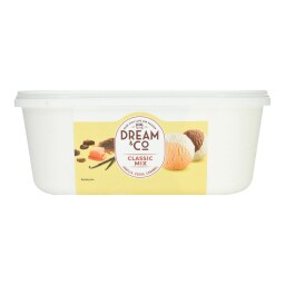 DREAM & CO | Παγωτό Βανίλια Κακάο Καραμέλα 1kg