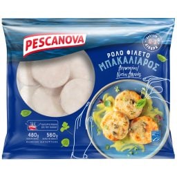 PESCANOVA | Μπακαλιάρος Ρολό Φιλέτο Κατεψυγμένος 480g