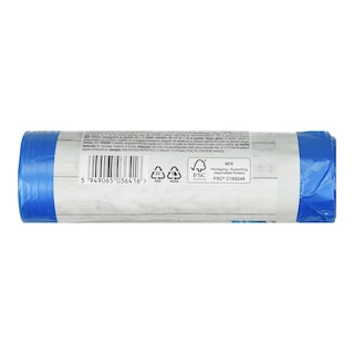 HOME KITCHEN | Σακούλες Απορριμμάτων με Χερούλια 60lt 15 Τεμάχια