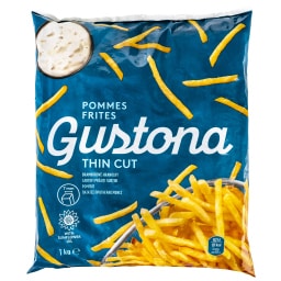 GUSTONA | Πατάτες Λεπτές Προτηγανισμένες Κατεψυγμένες 1kg
