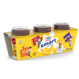 SMART | Επιδόρπιο Γιαουρτιού Μπανάνα 3x140g