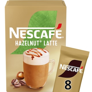 NESCAFE | Στιγμιαίος Καφές Hazelnut Latte 8x17g