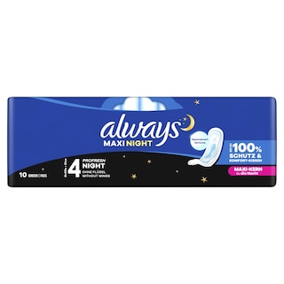ALWAYS | Σερβιέτες Maxi Secure Night 10 Τεμάχια
