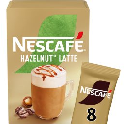 NESCAFE | Στιγμιαίος Καφές Hazelnut Latte 8x17g