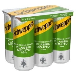 SCHWEPPES | Αναψυκτικό Mojito Κουτί 6x330ml