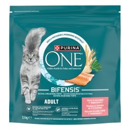 PURINA ONE | Γατοτροφή Adult Σολομός & Δημητριακά 1.5Κg