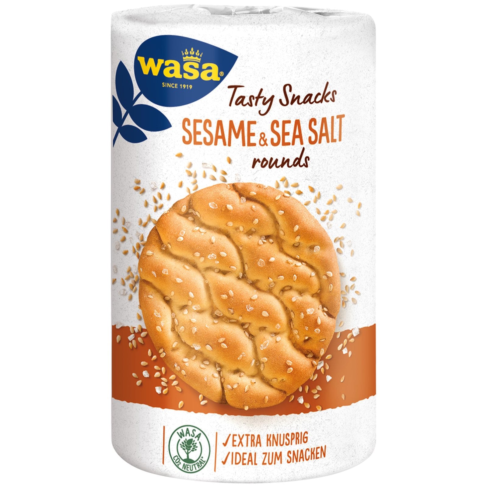 WASA Κράκερ Σουσάμι και Θαλασσινό Αλάτι 235g