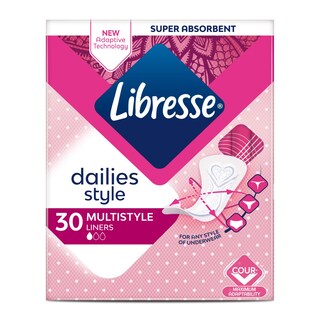 LIBRESSE | Σερβιετάκια Multistyle Normal 30 Τεμάχια