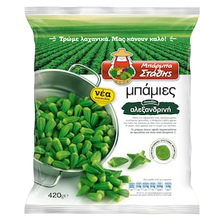 ΜΠΑΡΜΠΑ ΣΤΑΘΗΣ | Μπάμιες Αλεξανδρινές 420g