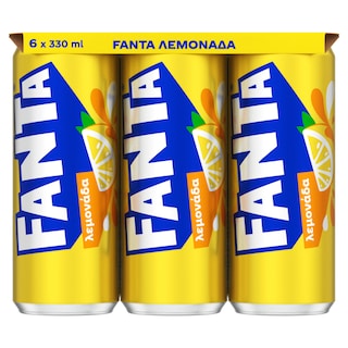 FANTA | Λεμονάδα Κουτί 6x330ml