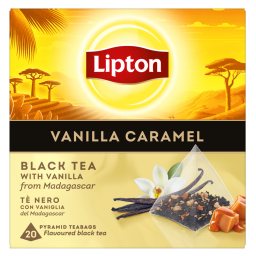 LIPTON | Τσάι Μαύρο Βανίλια Καραμέλα 20x1.7gr
