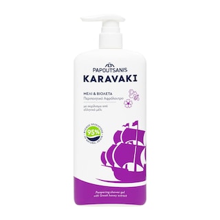 KARAVAKI | Αφρόλουτρο Μέλι Βιολέτα 750ml