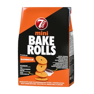 7DAYS | Mini Bake Rolls Barbeque 150g