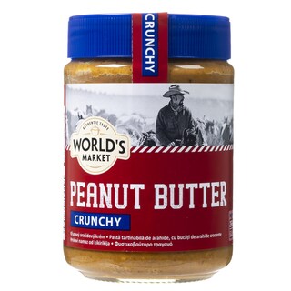 WORLD'S MARKET | Φυστικοβούτυρο Τραγανό 350g