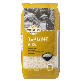 WORLD'S MARKET | Ρύζι Jasmine Μακρύκοκκο 500g