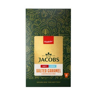 JACOBS | Στιγμιαίος Καφές Iced Cappuccino Salted Caramel 8x17.8g