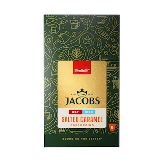 JACOBS | Στιγμιαίος Καφές Iced Cappuccino Salted Caramel 8x17.8g