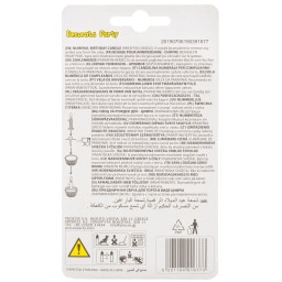 DECORATA | Κερί Γενεθλίων Νο6 1 Τεμάχιο