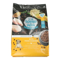 LOVED BY PETS | Σκυλοτροφή Κοτόπουλο Junior 1.5kg