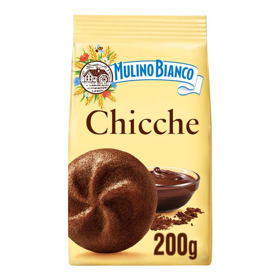 Μπισκότα Γεμιστά Mulino Bianco Chicche 200g