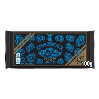 ΠΑΥΛΙΔΗΣ | ΣΟΚΟΛΑΤΑ ΥΓΕΙΑΣ 70% ΚΑΚΑΟ 100 GR