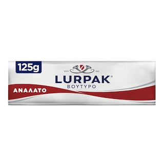 LURPAK | Βούτυρο Ανάλατο 125g