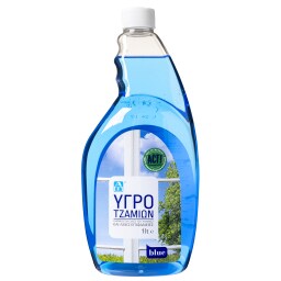 Καθαριστικό Τζαμιών Blue Ανταλλακτικό 1lt