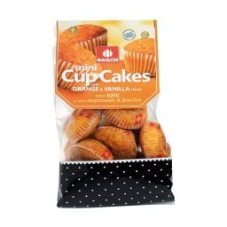 Mini Cup Cakes Πορτοκάλι Βανίλια 200g