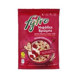FYTRO | Νιφάδες Βρώμης Ολικής Άλεσης με Super Fruits 500g