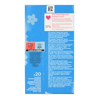 CAREFREE | Σερβιετάκια Cotton Feel Normal 20 Τεμάχια