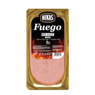FUEGO | Ζαμπόν Φέτες Χωρίς Γλουτένη 120g